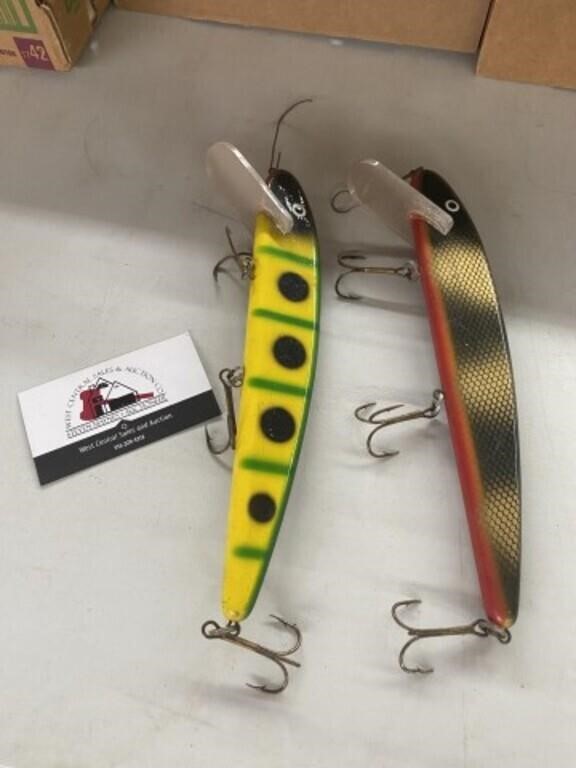 Vintage fishing lures