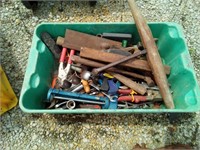 Green bin w tools