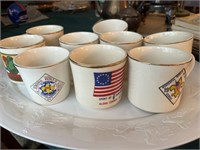 ‘68, ‘69, ‘70, ‘71 & ‘73 Boy Scout coffee mugs