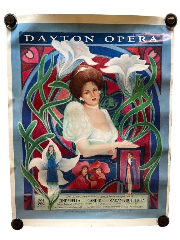 1992 Dayton Opera Poster