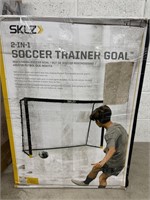 SKLZ 2-in-1 soccer trainer goal must be assembled