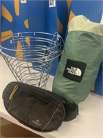 Lot of (2) Golf Ball Baskets, Portable Jacket