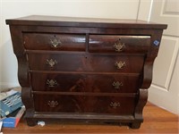two over three antique dresser