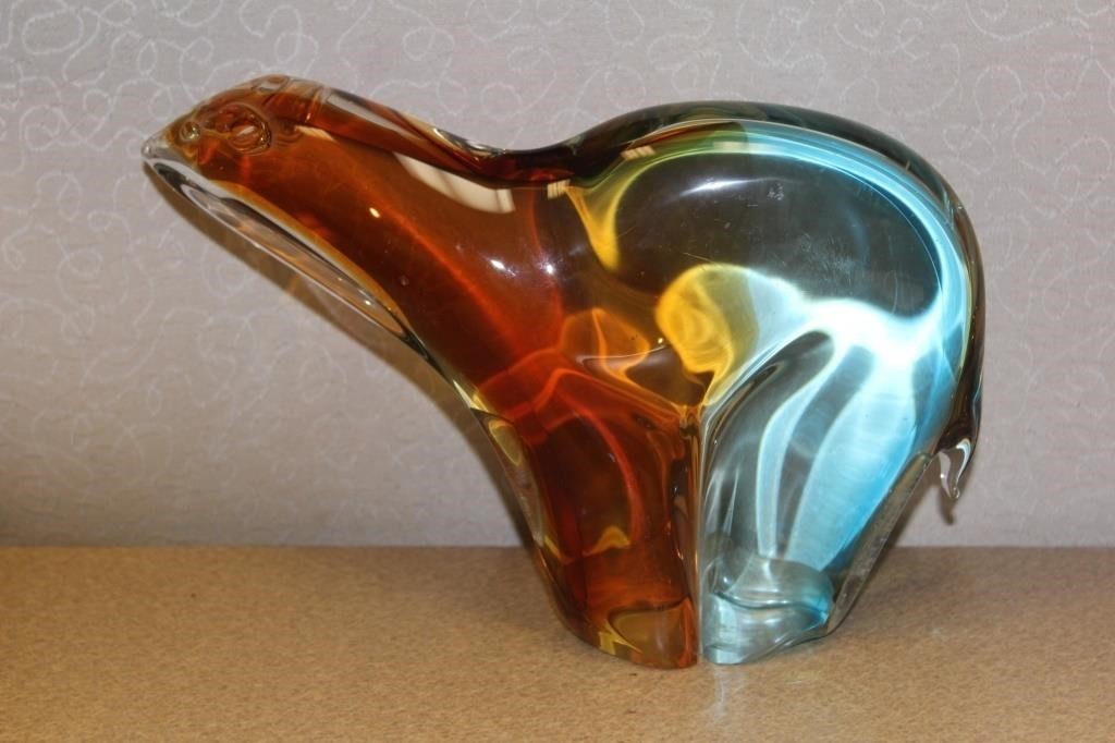 Artglass Polar Bear