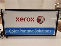 Hanging Xerox Double Sided, Lighted, Case Sign