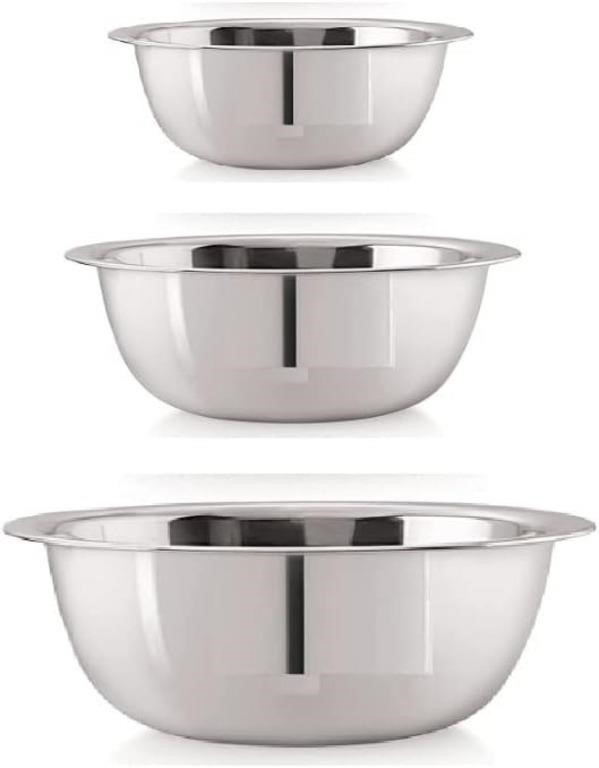 SR1342 Dynore Stainless Steel 3 Pcs Serving Bowls