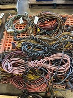 Pallet with large assortment of electrical