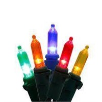 HOLIDAY LIVING 100CT MULTICOLOR MINI LIGHTS