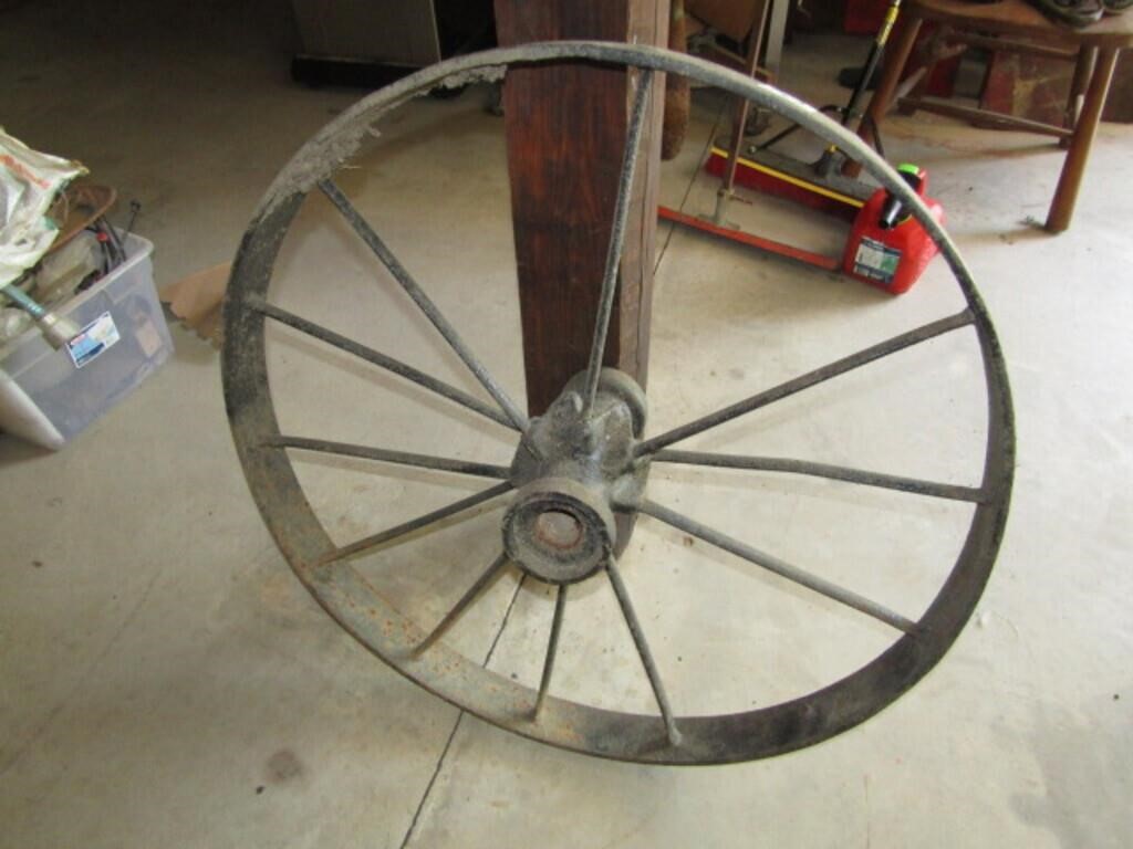 33" STEEL WAGON WHEEL