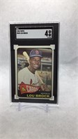 1965 Topps #540 Lou Brock SGC 4 baseball card