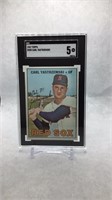 1967 Topps #355 Carl Yastrzemski SGC 5 baseball