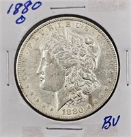 1880 O Morgan Silver Dollar BU