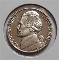 PROOF JEFFERSON NICKEL-1982-S