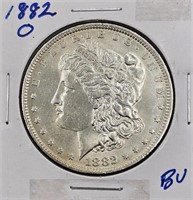 1882 O Morgan Silver Dollar BU