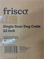 Frisco Single Door Dog Crate 22