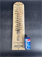 STRAUSS BROTHERS CLOTHING CHICAGO THERMOMETER