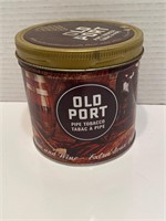 Old Port Pipe Tobacco Tin