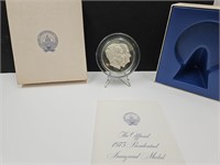 1973 Sterling Silver Presidential Inaugural Medal
