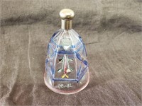 Orrefors Sweden Crystal Hand Painted Bell