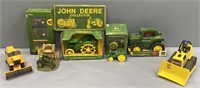 John Deere & Die-Cast Tractors Lot
