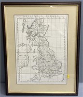 Roman Britain Map Print