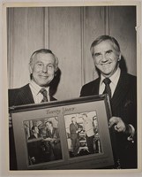 Johnny Carson / Ed McMahon 20 years Photo