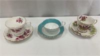 3 Royal Albert Tea Cups