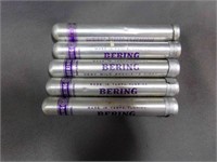 5 Bering Imperial Aluminum Cigar Tubes
