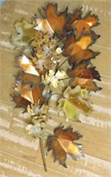 Mid Century Curtis C. Jere Maple Leaf Wall Art.