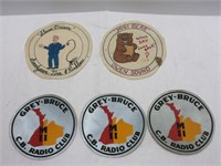 GREY BRUCE RADIO CLUB AND OTHER PATCHES