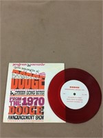 1970 Dodge Announcement Show small 33 record