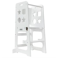 Kids Kitchen Step Stool for Kids with Safety