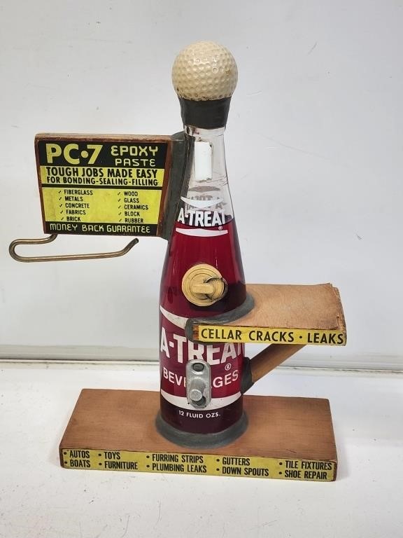 Vintage PC-7 Epoxy Store Display