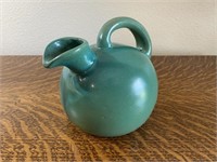 4 3/4" Art Pottery Ball Pitcher