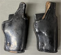 2 - Don Hume Leather Pistol Holsters