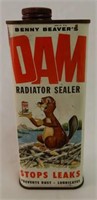 BENNY BEAVER'S "DAM" RADIATOR SEALER 12 OZ. CAN