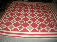 Patchwork Quilt  68x64 inches