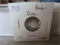 1913 barber silver dime