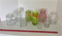 Vases & Candy Jar