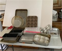 Cookie Sheets, Cake Pan, Muffin Pans & More