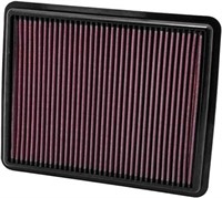 (N) K&N engine air filter, washable and reusable: