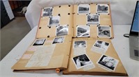 2 SCRAP BOOKS FULL OF OLD PHOTOS