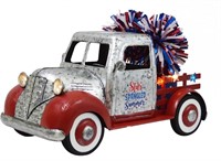 Members Mark LARGE Patriotic Pre-Lit Vintage Truck