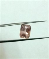 Natural Champagne Sapphire 4.02 carats - no treatm