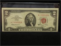 $2 1963A LEGAL TENDER (VF+)