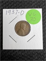 1937-D Wheat Penny