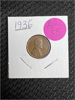 1936 Wheat Penny