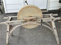 Antique Primitive Grinding Stone See Photos for