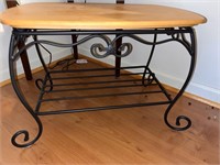 Three (3) LONGABERGER Wrought Iron End Tables