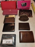 Men's Cow Hide leather wallets & women's Clutch